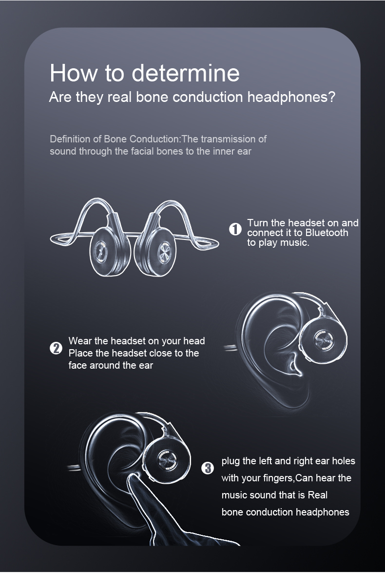 M1 Mono Bone Conduction Pro detail 2