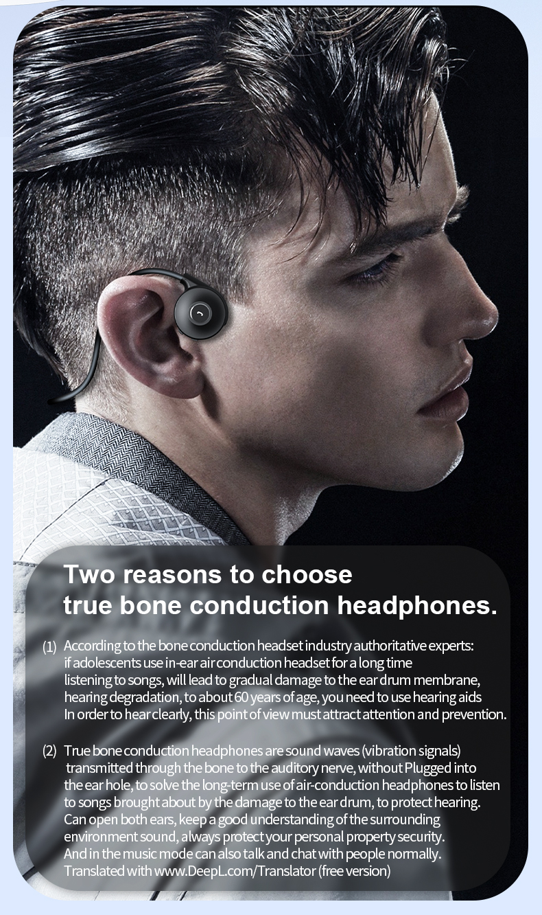 M1 Mono Bone Conduction Pro detail 5