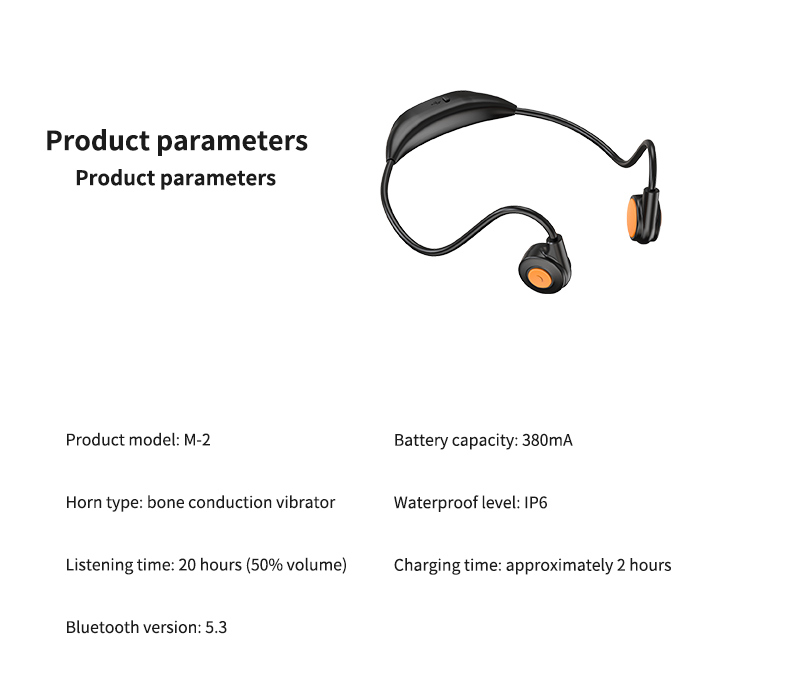 M2 Bone Conduction Neckband detail 19