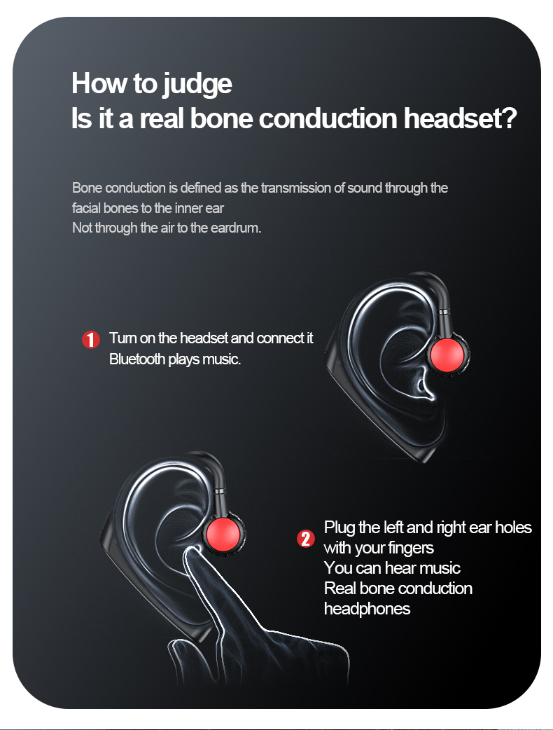 M618 Bone Conduction Single detail 4