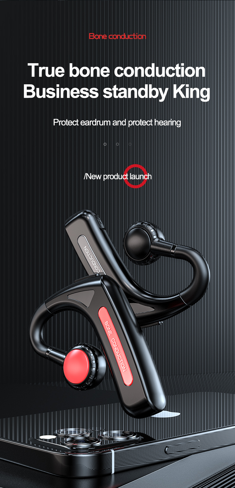 M618 Bone Conduction Single detail 6