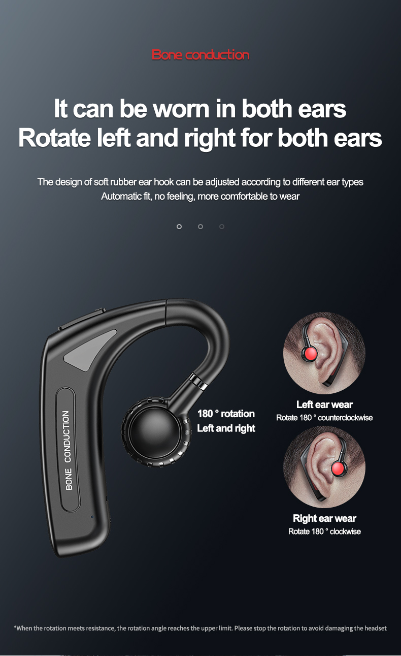M618 Bone Conduction Single detail 15