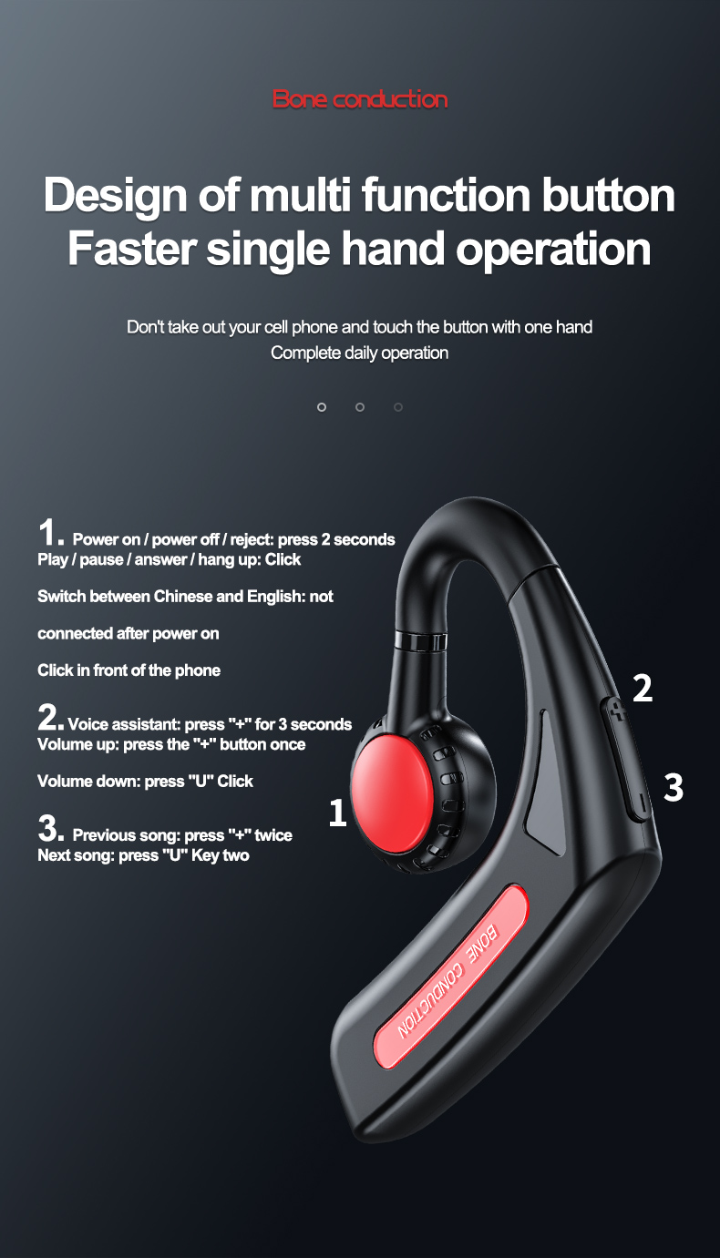 M618 Bone Conduction Single detail 21