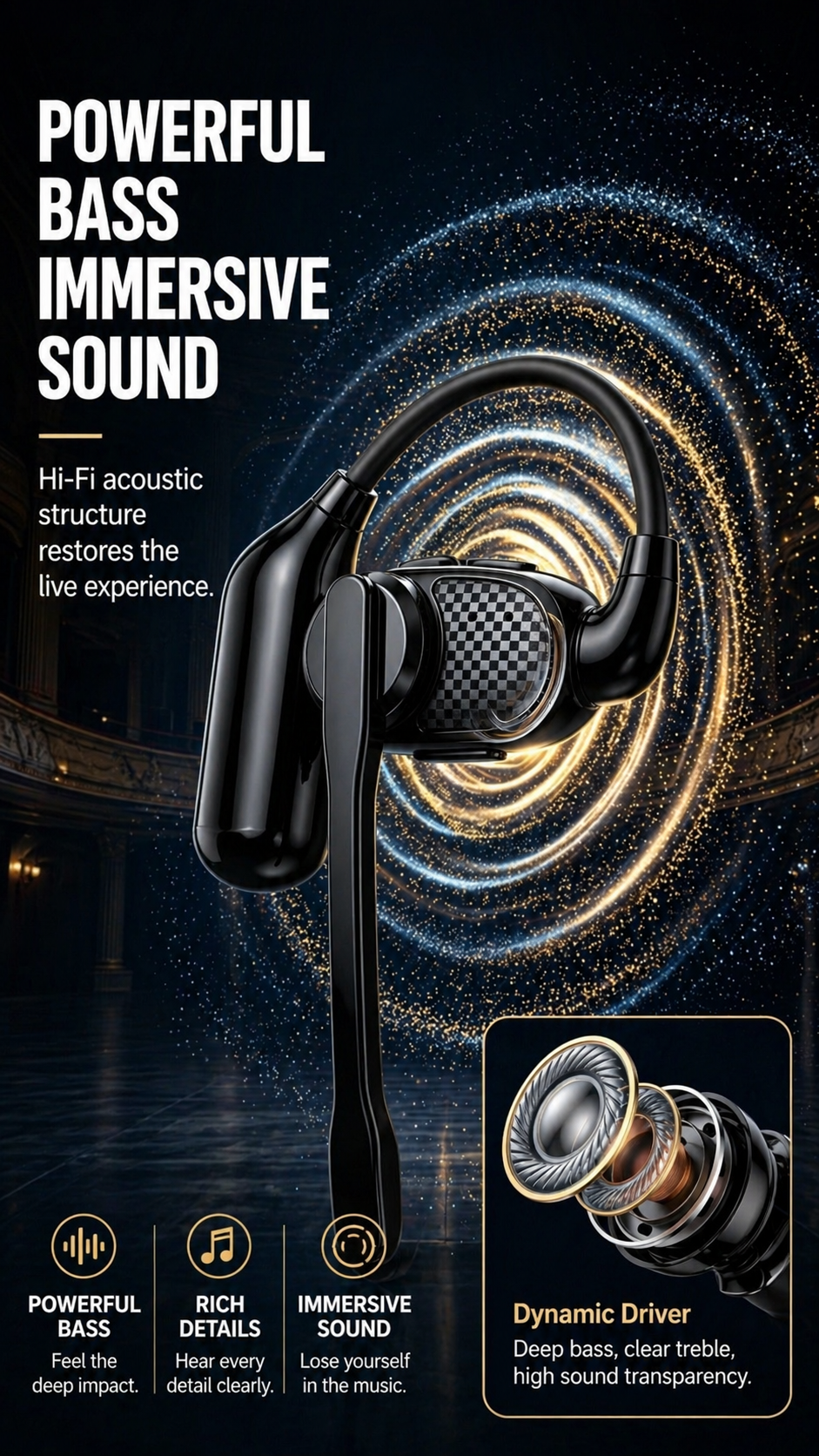 V1 Gamer Open Ear detail 6