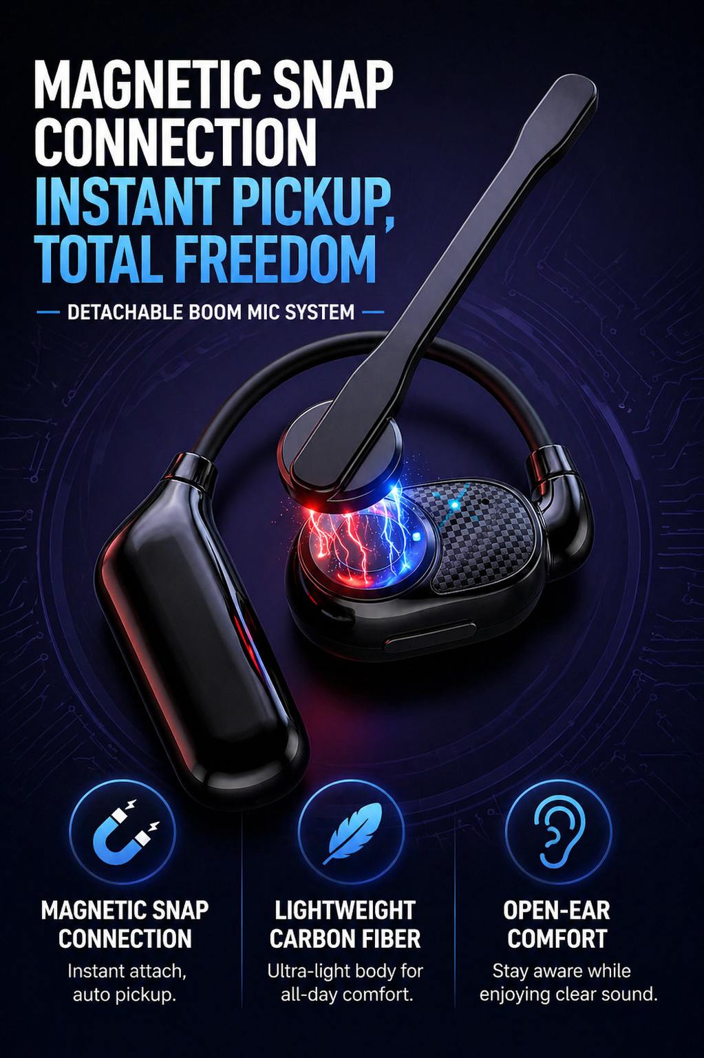V1 Gamer Open Ear detail 7