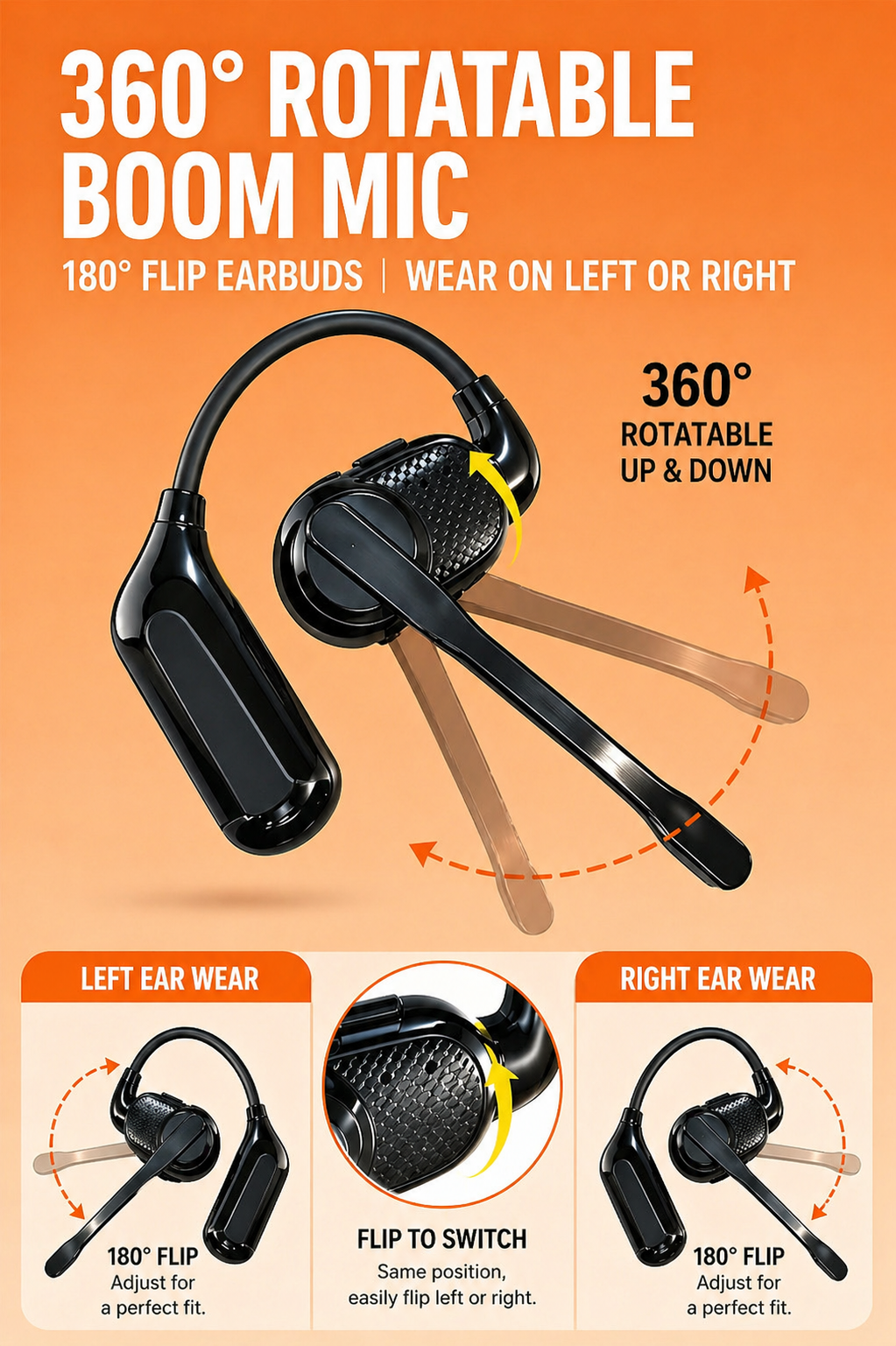 V1 Gamer Open Ear detail 10
