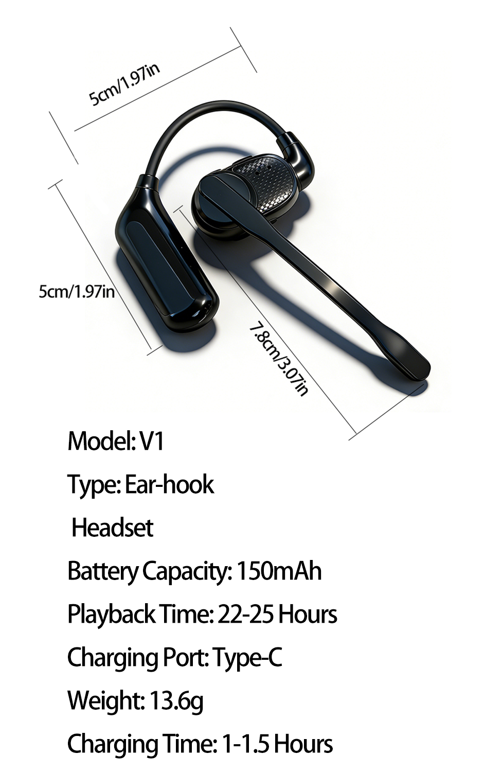 V1 Gamer Open Ear detail 15